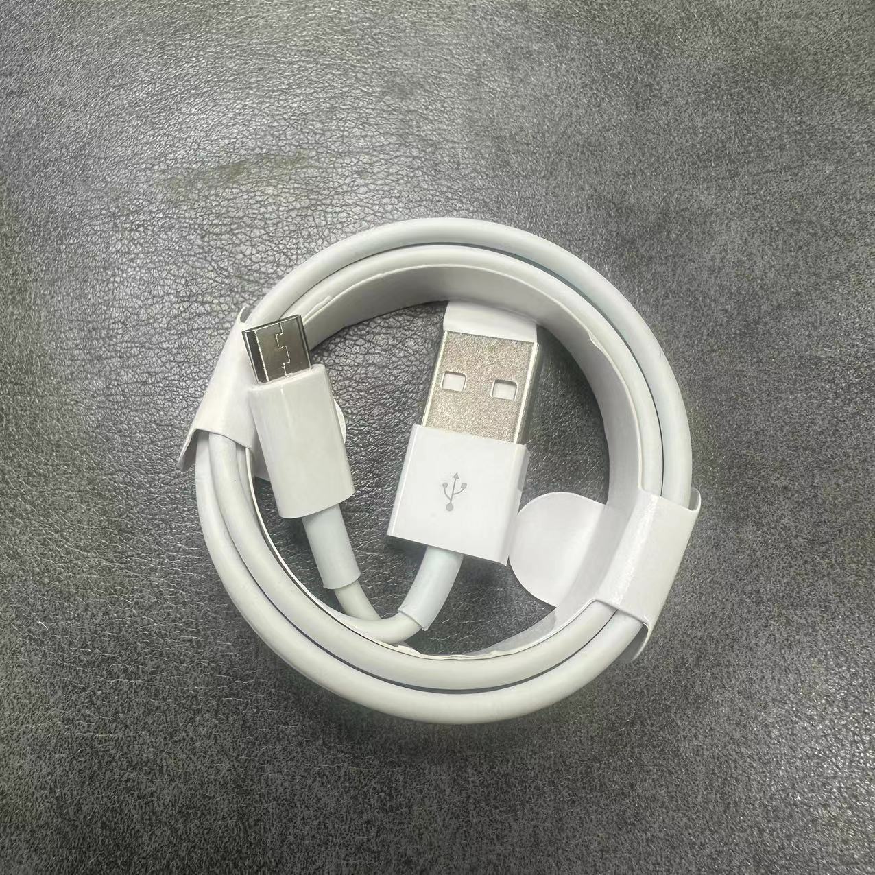 适用安卓华为荣耀快充手机数据线v8/usbmicro2a快充白色充电线