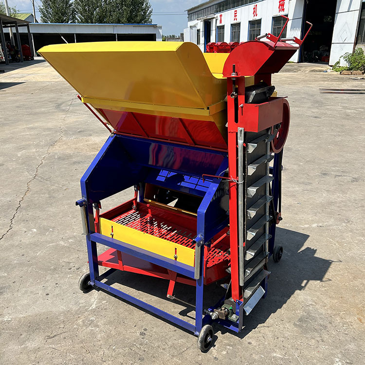 自动装袋花生摘果机 鲜花生脱秧机 电动果子打秧机