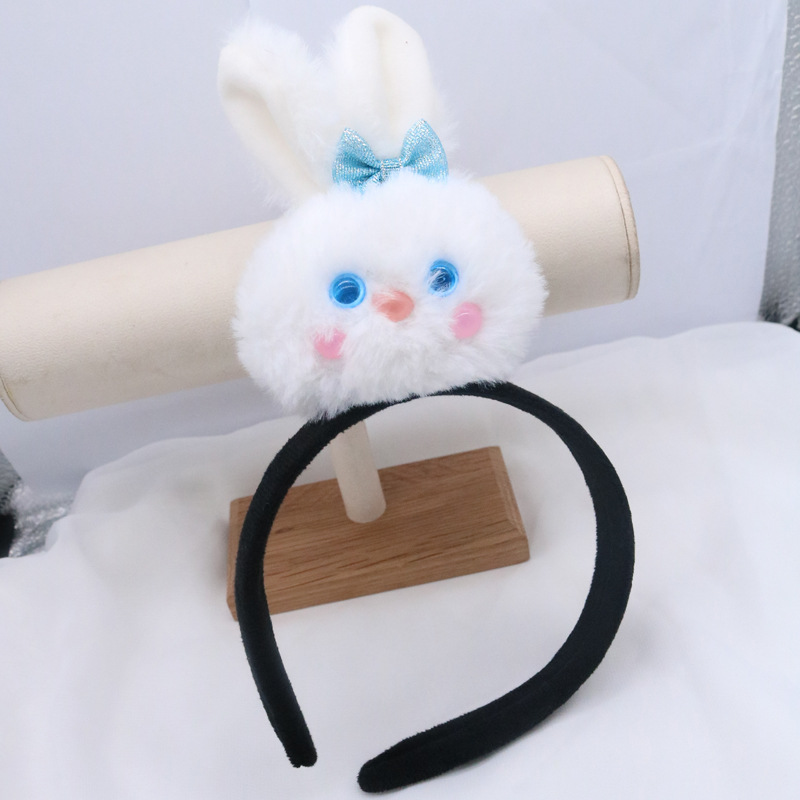 史黛拉星黛露兔子发箍毛绒兔耳朵卡通小公仔发夹网红洗脸萌小兔子