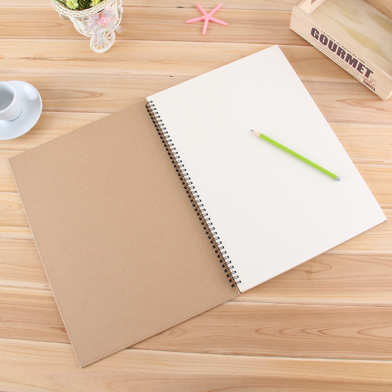 8k素描本a4速写本8开纸彩铅画图本儿童幼儿园册本手绘本绘画本