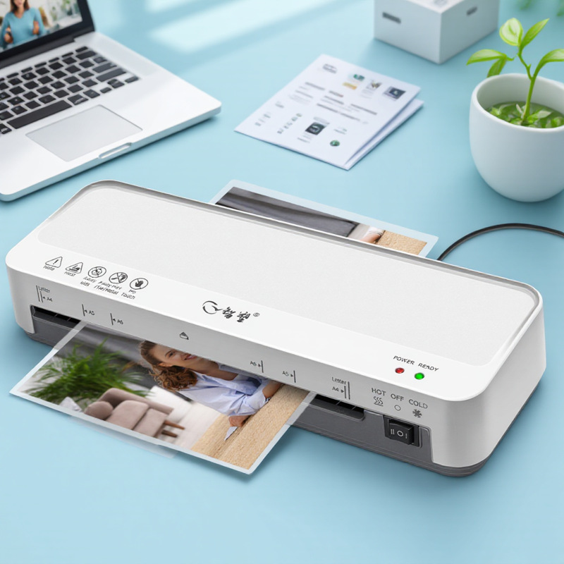a4塑封机照片过塑机过胶机护贝机热塑机办公家用冷裱迷你过朔封机
