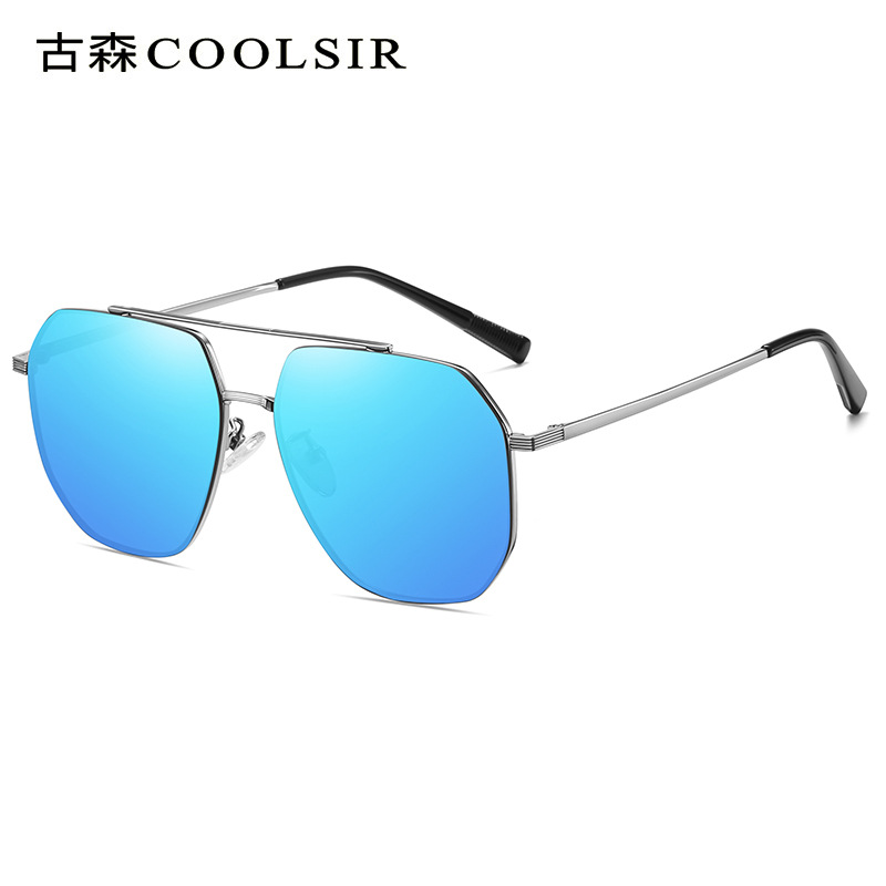 New Hd Nylon Polarized Sunglasses Classic Men's Driving Sunglasses 7022 Fashion Colorful Pilot Sunglasses