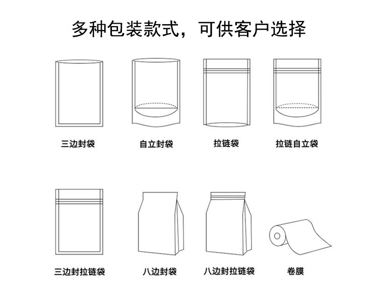 厂家供应opp包装袋透明塑料中封袋果冻棒棒糖食品袋可印刷logo