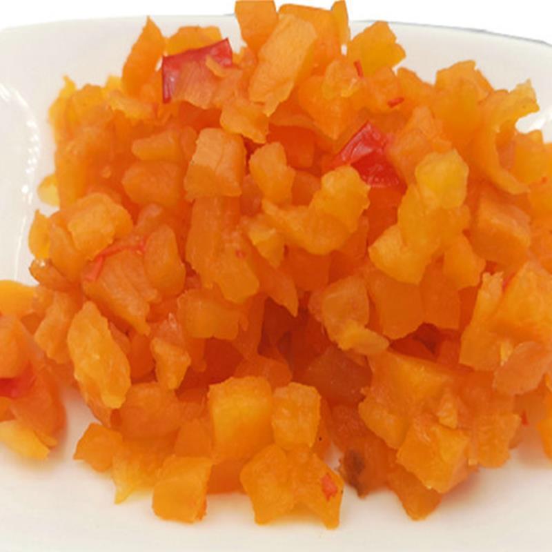 徐州萝卜榨菜蛙鱼凉皮凉菜煎饼果子白萝卜榨菜红榨菜丁微辣甜脆