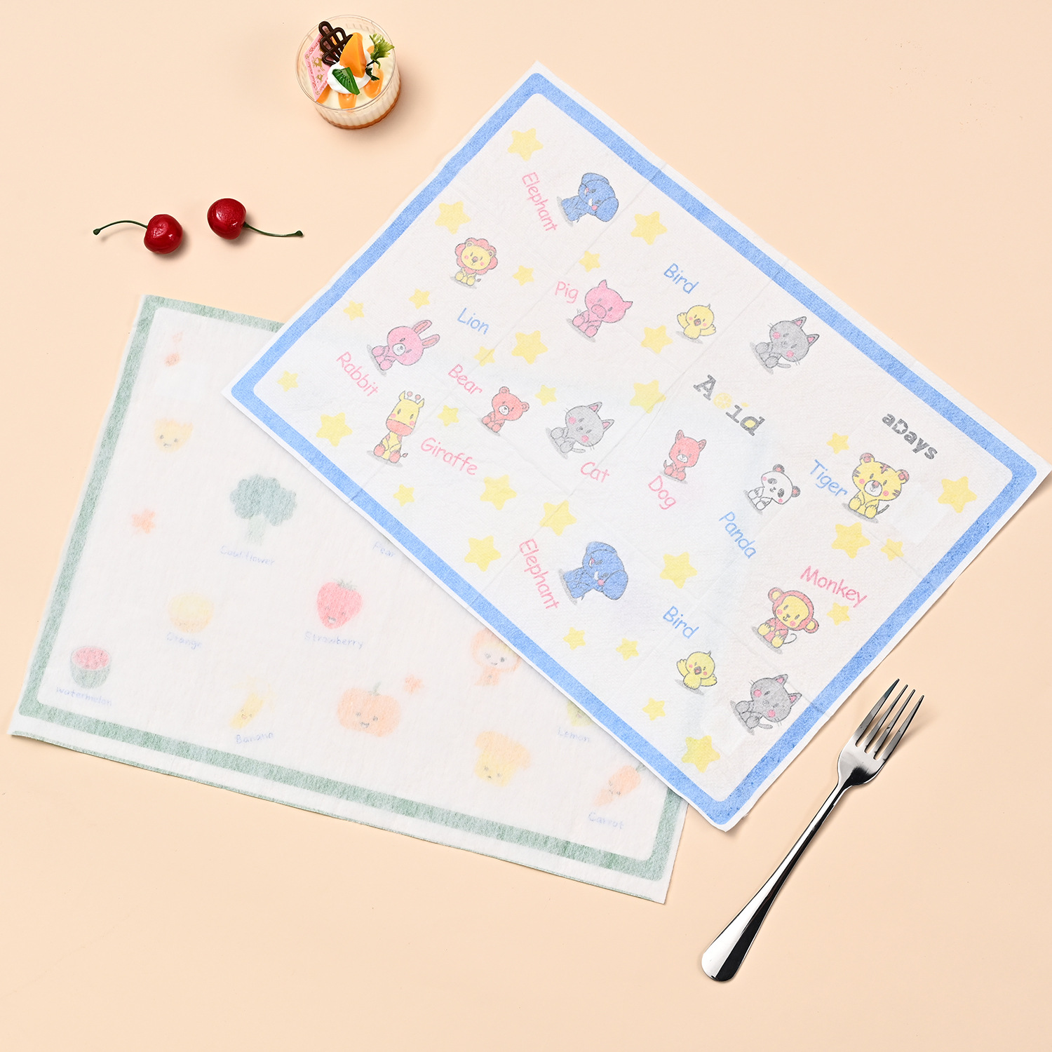 宝宝餐桌纸便携一次性餐垫儿童吃饭免洗桌垫婴幼儿椅垫小学生桌布