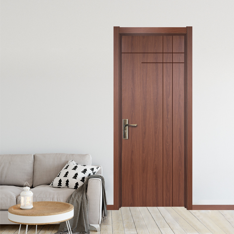 现代简约碳晶复合平开门 一门到顶室内生态免漆隔音卧室门-报价