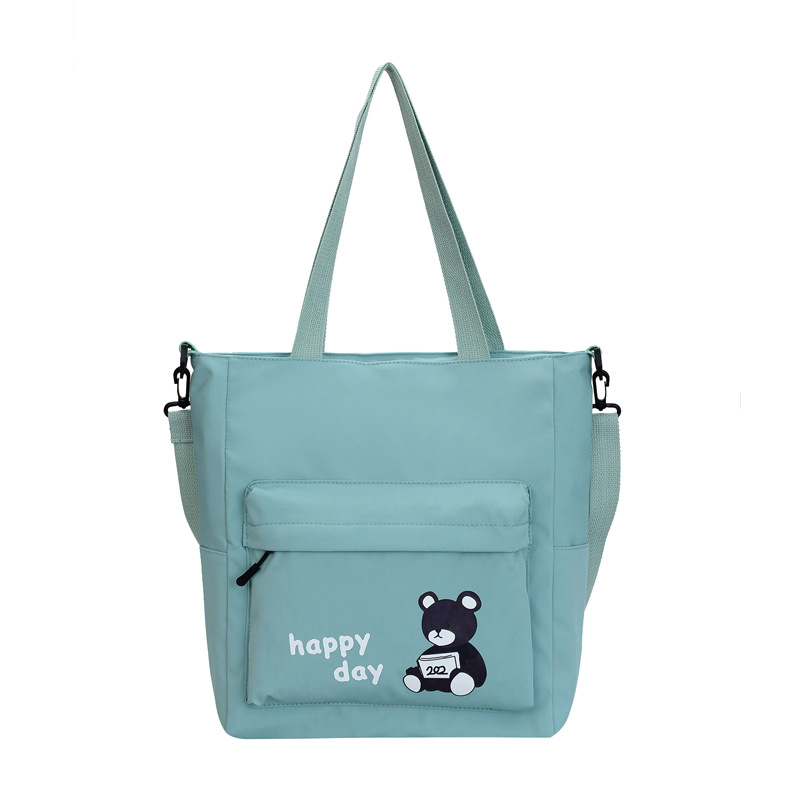 2022 Nylon Bag Women's Summer Hand Bag Student Handbag Portable Bag Tutorial Handbag Tutorial Bag Shoulder Bag
