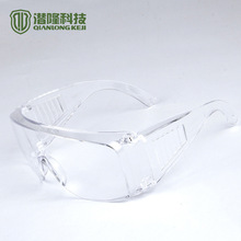 厂家供应DK1时尚透明防雾抗冲击护目镜防风沙百叶窗眼镜量大从优