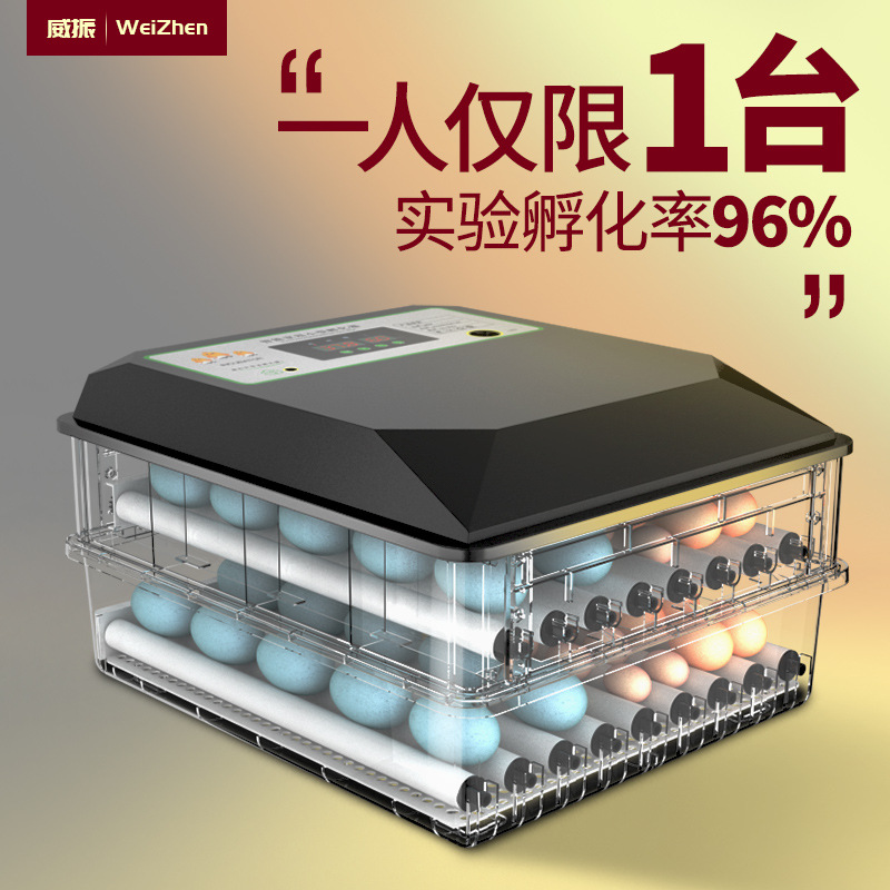 家用孵小鸡孵化鸡大鸡蛋机器迷你全自动箱孵蛋器孵化智能型小型的