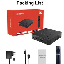 跨境Q5 机顶盒家用双频网络电视盒子高清播放器4K ATV 安卓TVBOX