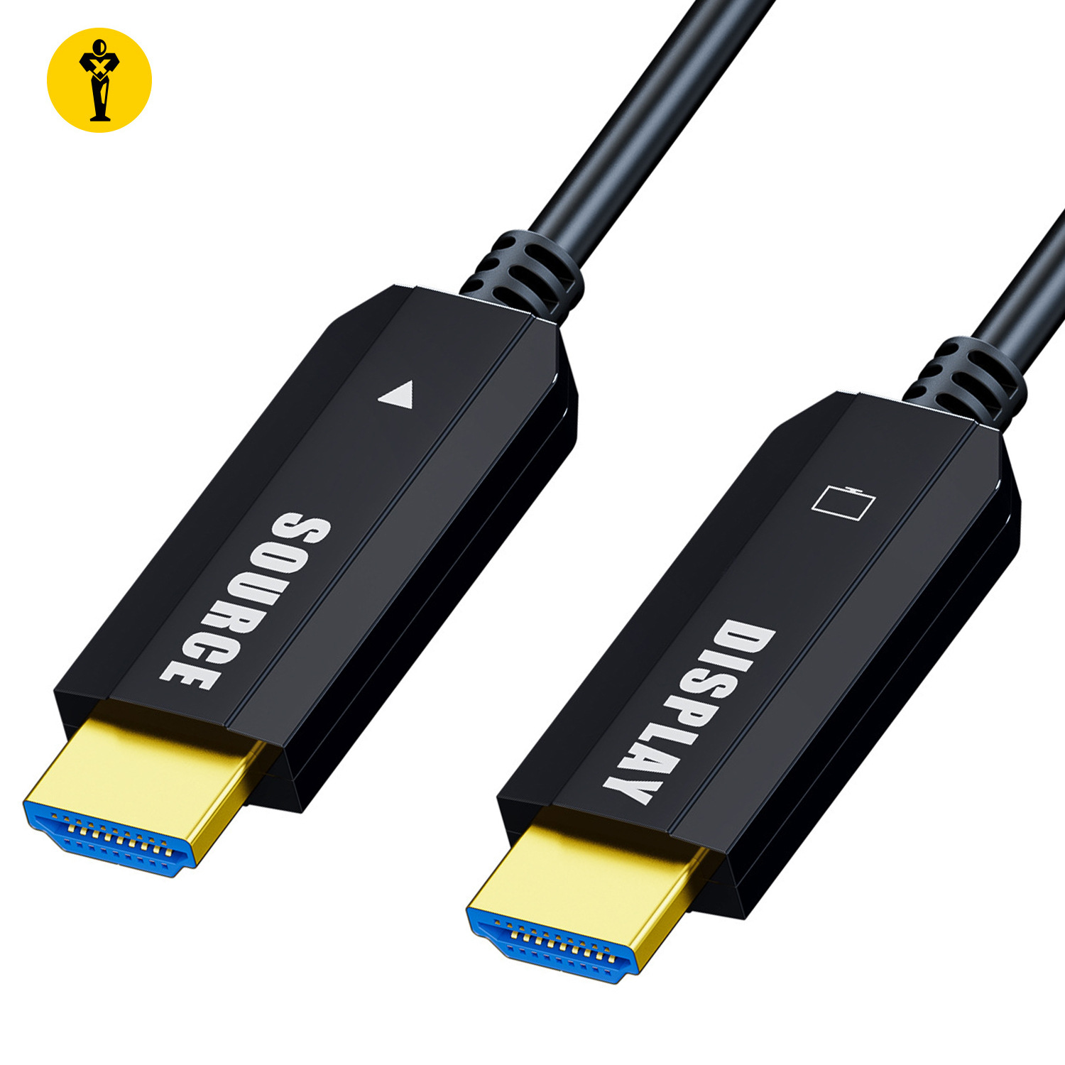 光纤hdmi高清线电视连接4k投影仪机顶盒电脑显示器hdmi2.0工程线