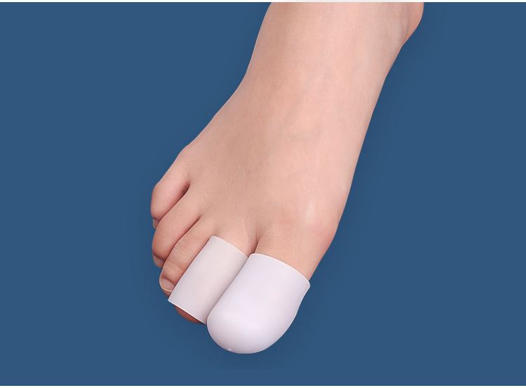 鸡眼脚趾套硅胶拇指护理套鸡眼脚趾套脚趾疼痛套拇外翻脚趾分离器