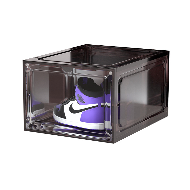 Acrylic Sneakers Transparent Shoe Box Storage Box Plastic Basketball Shoes Cabinet Sneakers Collection Box Display Cabinet Shoe Loading Artifact