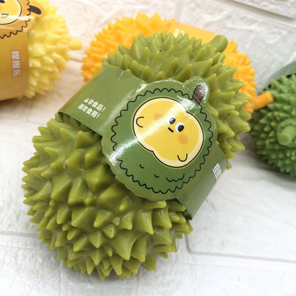 榴莲捏捏乐 带独立包装发泄球 儿童过家家食玩逼真好卖榴莲