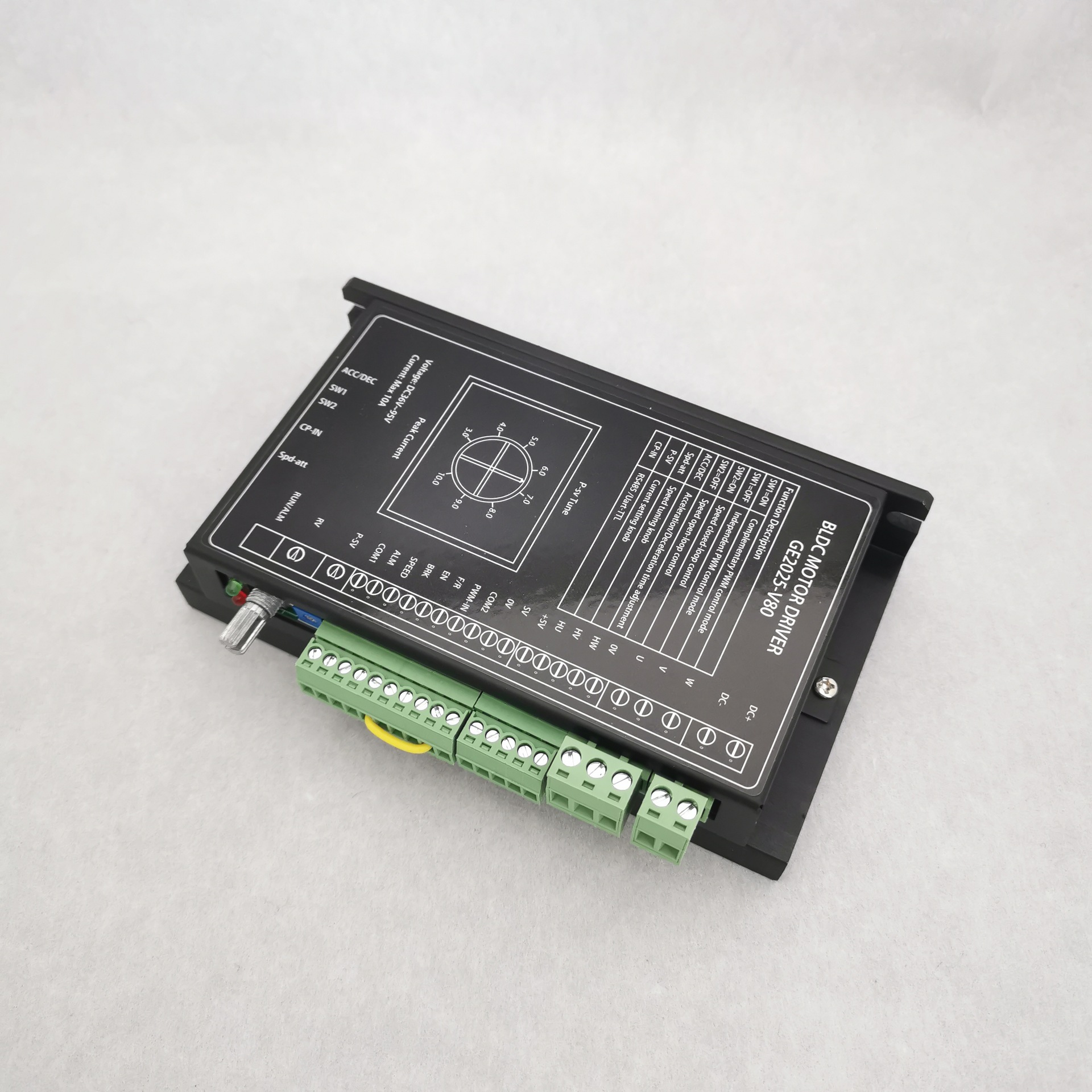 80v直流无刷电机驱动器|通用适配多用途电机驱动