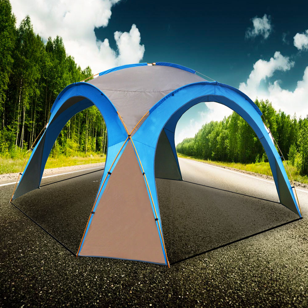 莫崎户外帐篷八角大凉棚烧烤聚餐棚 露营装备乘凉天幕防晒聚餐棚