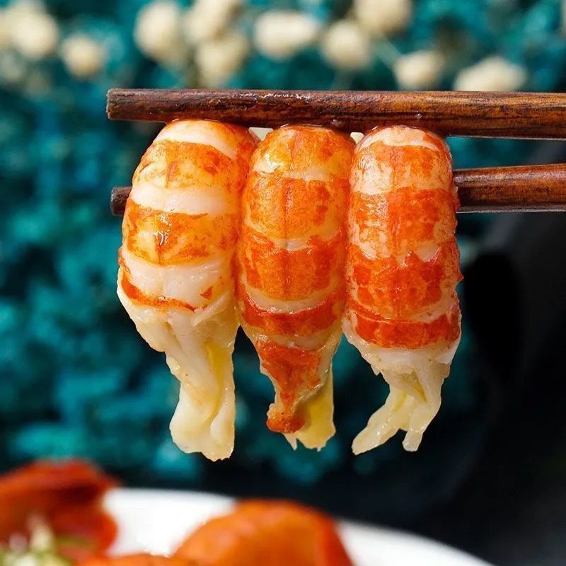 特大号新鲜小龙虾虾尾冷冻无冰龙虾尾巴整箱1斤5斤批发烧烤食材