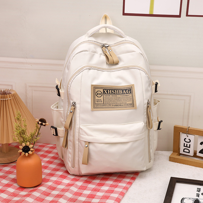 Schoolbag Female Large Capacity Male High School Junior High School Student Middle School Students' Backpack Primary School Student Grade 4-6 College Students' Backpack