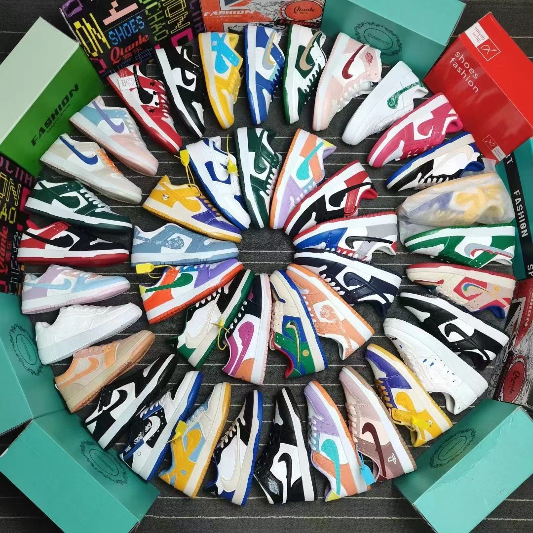 库存男女运动鞋 杂款aj鞋尾货处理鞋 夜市批发地摊直播带货男女鞋