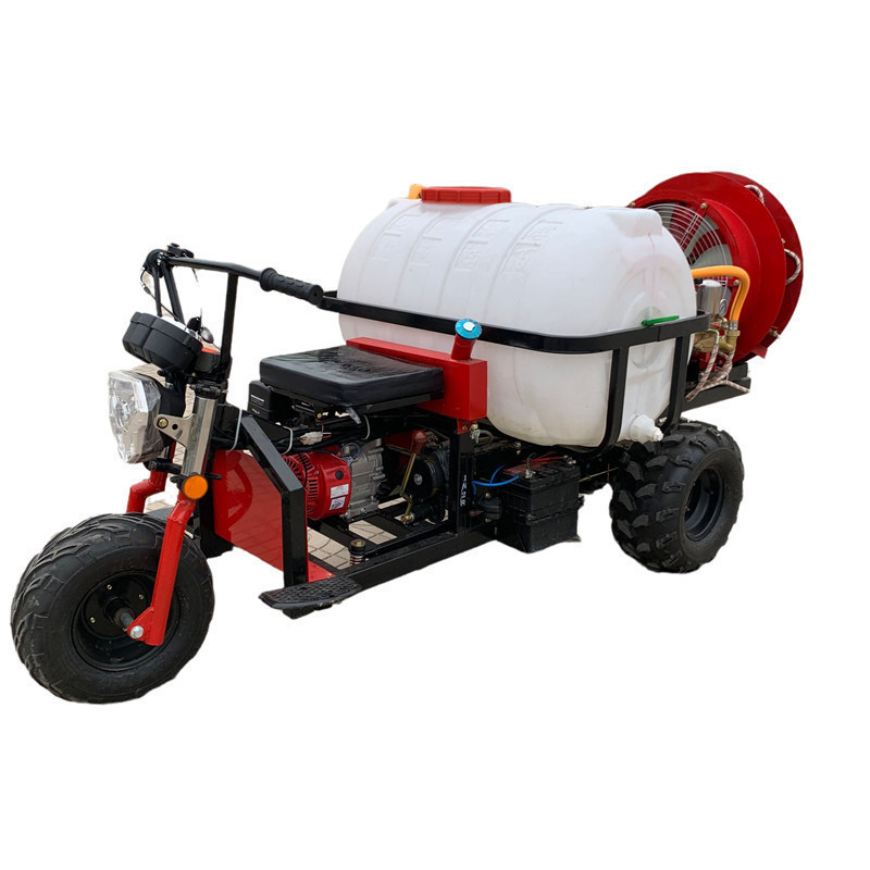 四川山地果园树喷药车 瓜果菜地柴油喷雾器 移动手推300升打药机