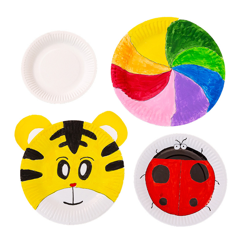 幼儿园区角材料投放小班美工区区域材料手工作品半成品中班益智区