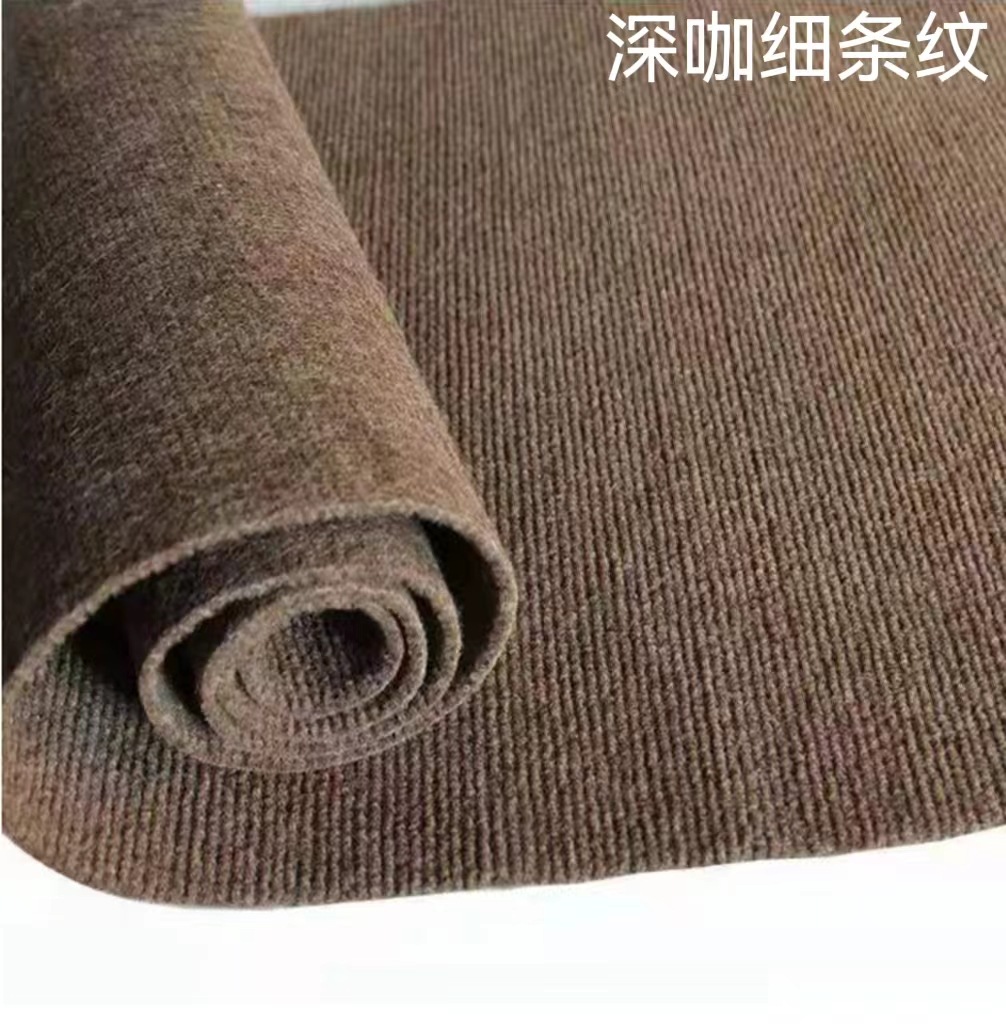 Extra Thick Striped Carpet Theater Office Carpet Bedroom B & B Office Building Carpet Home Use and Commercial Use Carpet Full