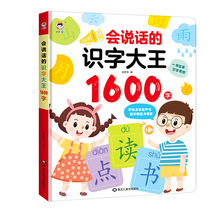 小儒童会说话的识字大王1600字点读发声书宝宝认字有声绘本批发