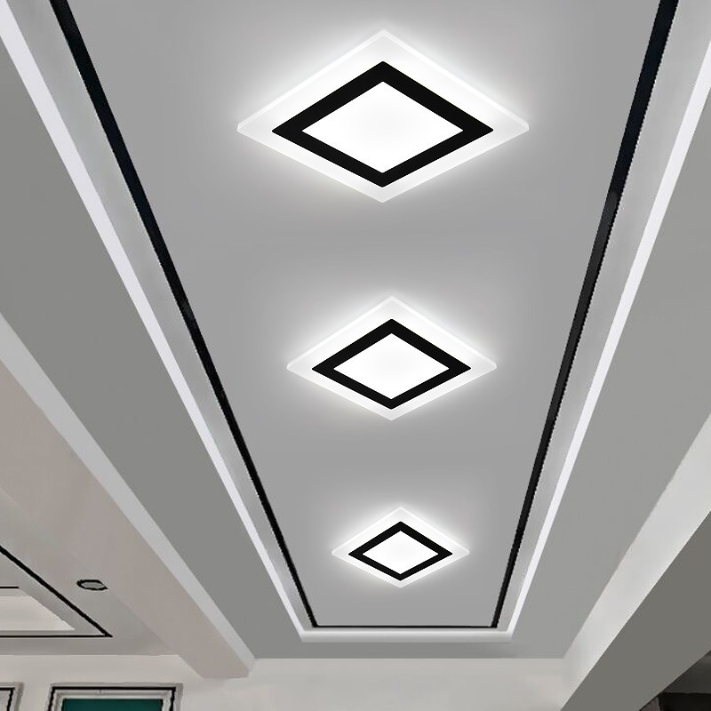 简约现代led筒灯过道灯走廊灯入户玄关灯门厅灯阳台灯衣帽间楼梯