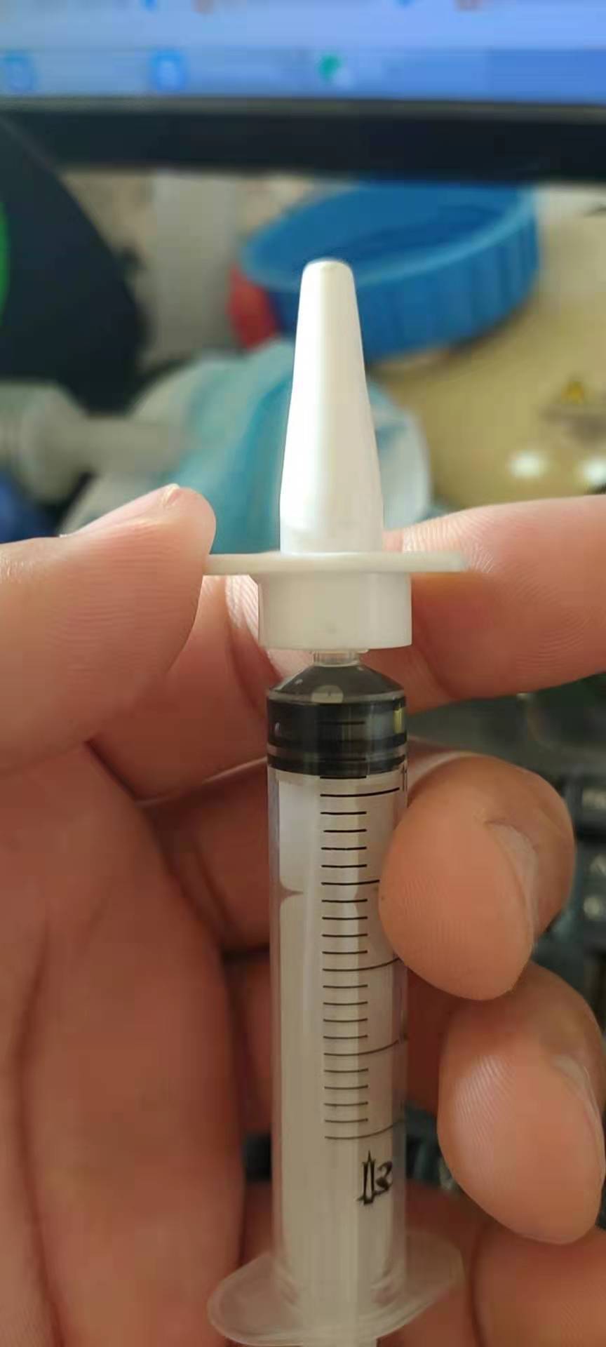 兽用滴鼻器猪用喷鼻器疫苗免疫疫苗喷头仔猪喷雾头伪狂犬滴鼻器