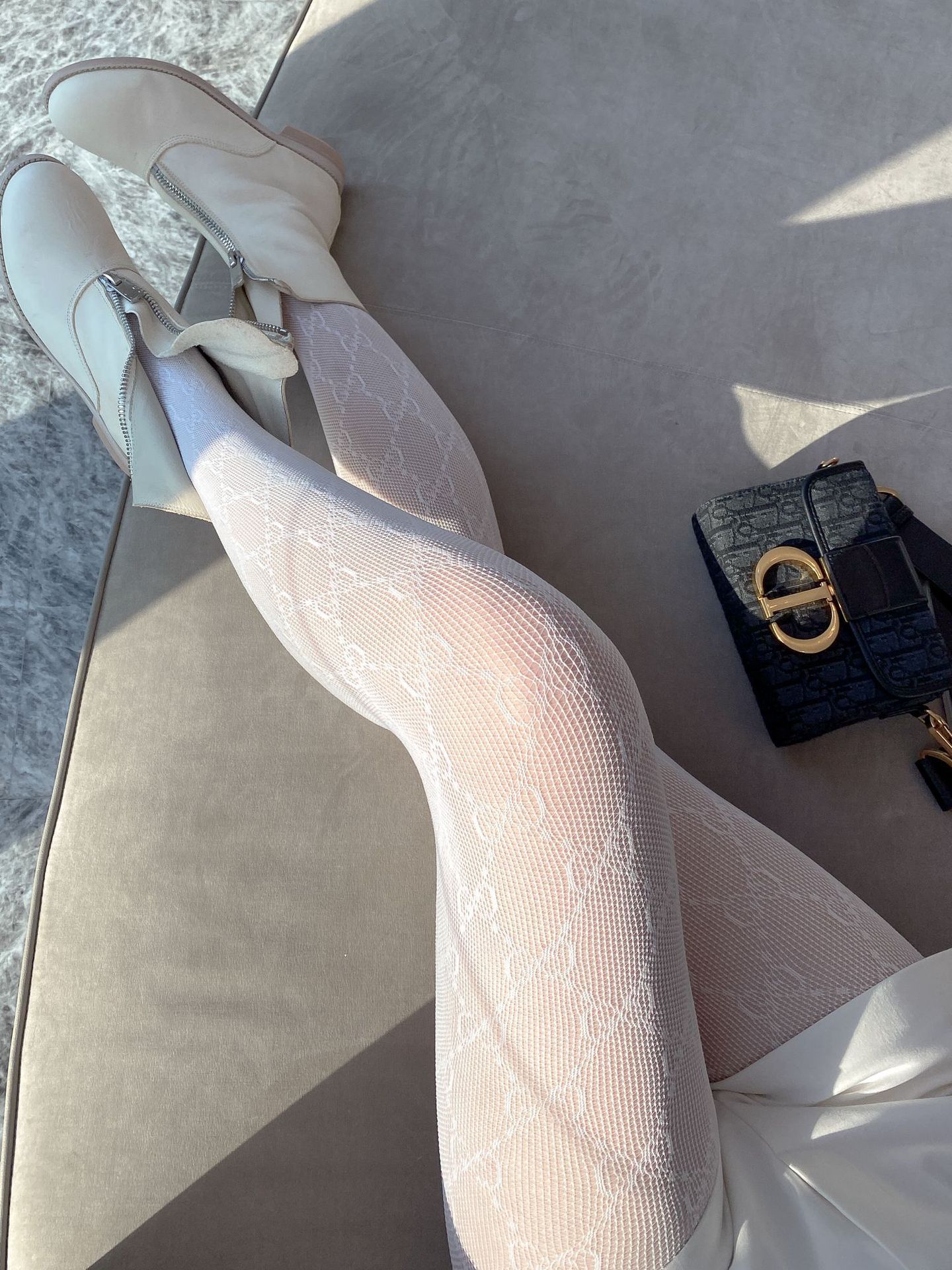 情趣内衣字母字母抖音网红提花网袜性感渔网袜连裤袜女月亮