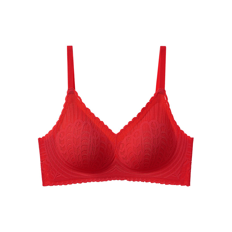 Seamless Push up Bra Women's Small Breast Size Exaggerating Bra Adjustable Push up Accessory Breast Push up Bra Comfortable Wireless Lace Bra