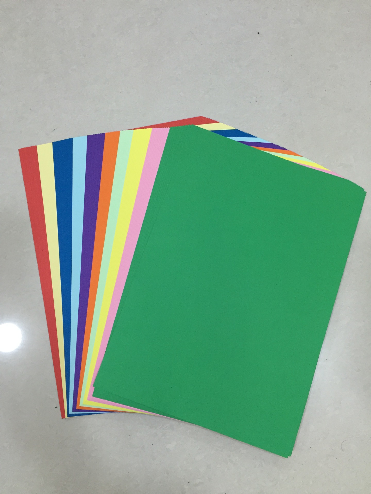 8k开卡纸200克硬卡纸diy手工纸贺卡厚剪纸双面8开彩卡纸