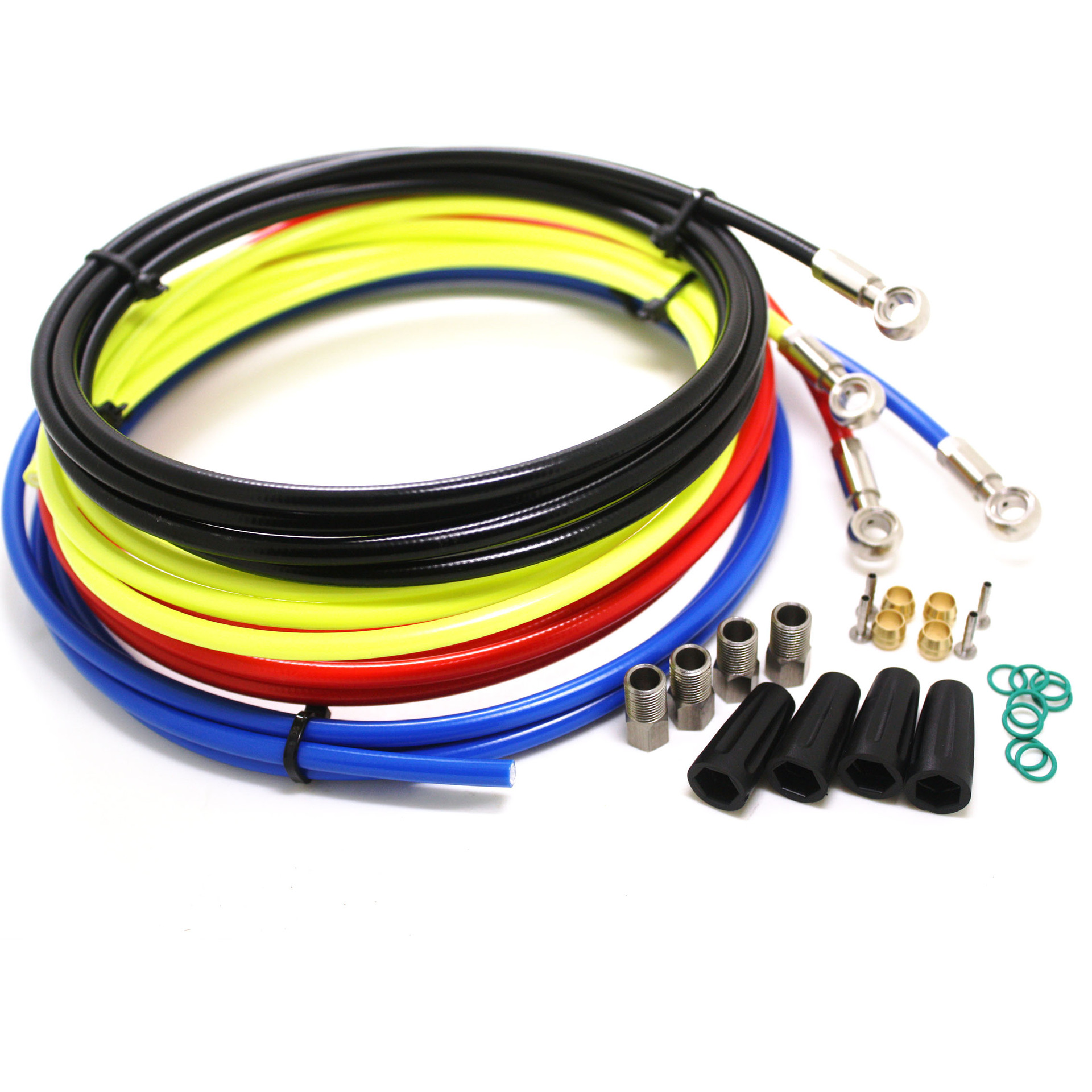 diy油管 shimano slx xt xtr 彩色油管油压线管 山地车用2米长