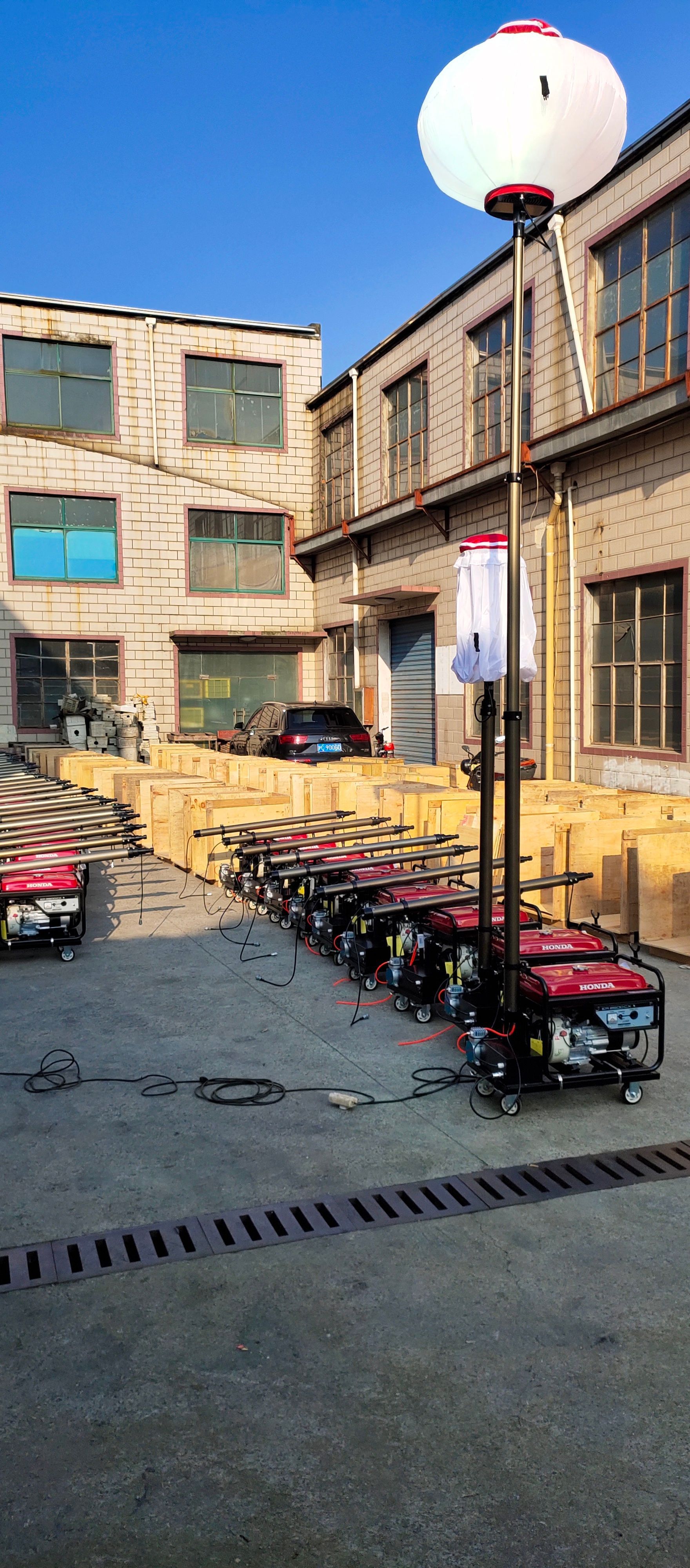 移动月球灯,工程小太阳灯塔,移动照明灯车,移动照明灯塔车