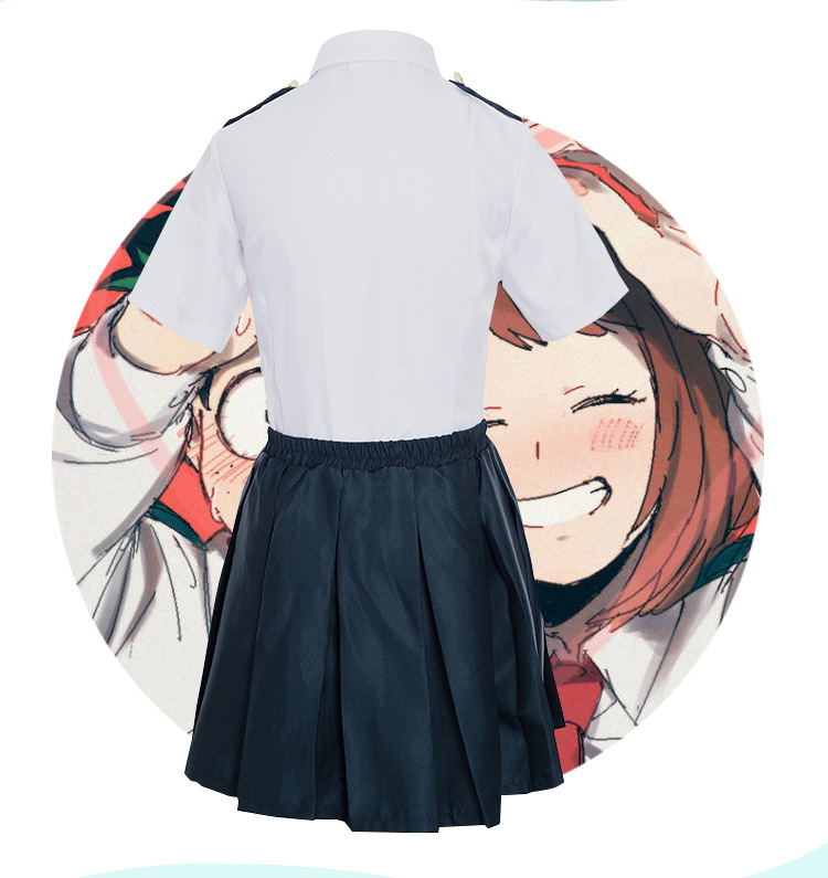【现货批发】 我的英雄学院cosplay服 绿谷出久cos校服 cos服