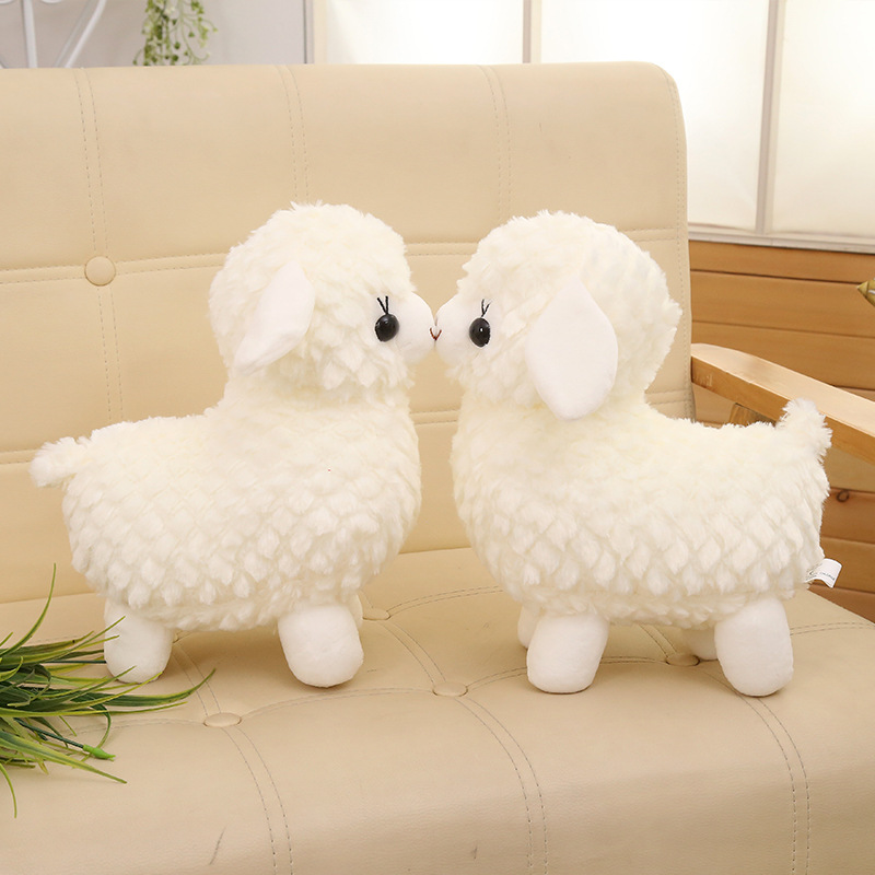 New Lamb Doll Foreign Trade Alpaca Plush Doll Children's Birthday Gifts Prize Claw Ring Throwing Toy Gift