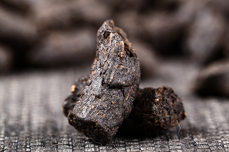 云南普洱茶 碎银子云南糯米香茶化石 老树熟茶勐海老茶头散茶批发