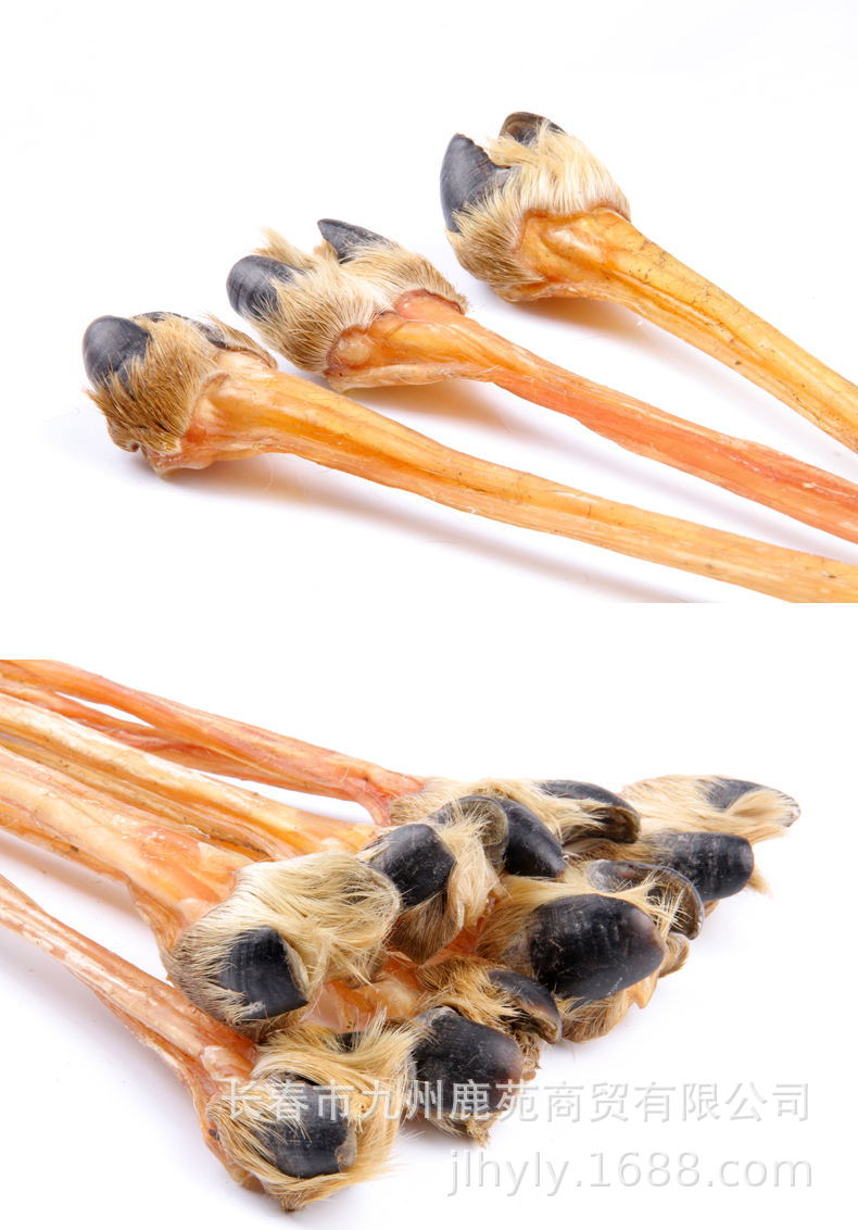 招代理】吉林双阳鹿乡吉林只卖真干鹿筋干货净鹿蹄筋泡酒鹿场批发