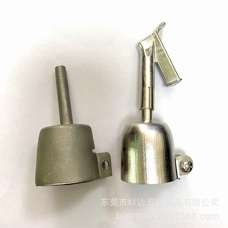 批量厂家精密铸造件不锈钢铸造焊枪嘴热风枪配件pvc焊咀点嘴配件
