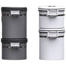 不锈钢密封罐可排气咖啡豆咖啡粉保存罐储豆养豆单向排气阀呼吸罐
