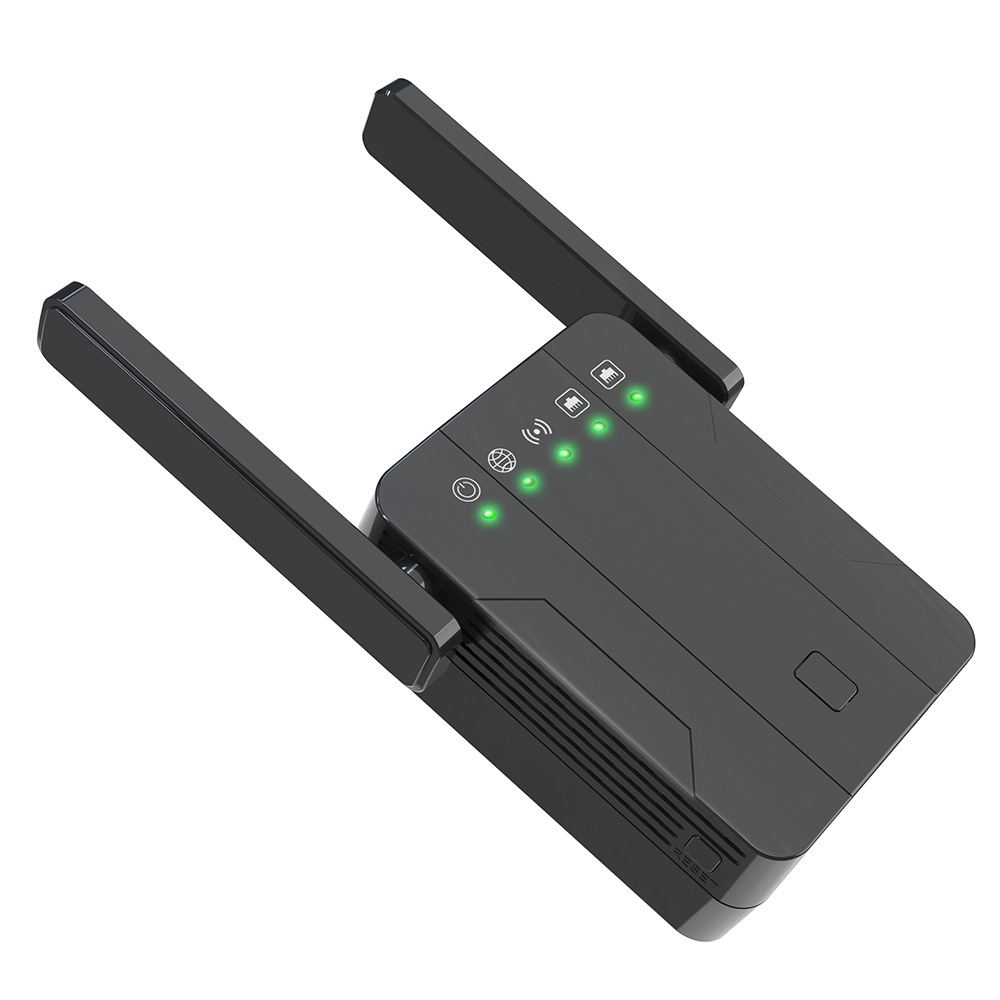 新品1200m中继器双频wifi信号放大器repeater扩展器ap增强器11ac