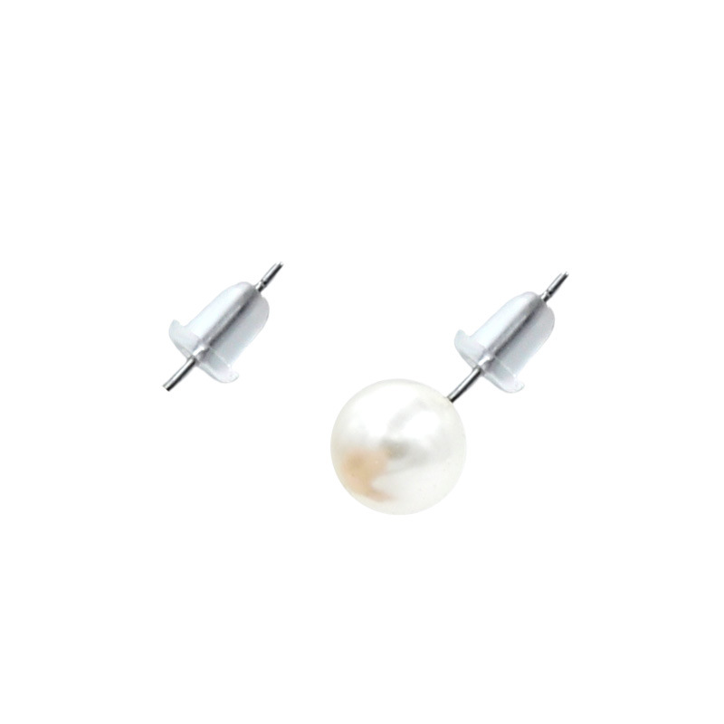 Transparent Plastic Earplug Environmentally Friendly Odorless Earrings Back Plug Anti-Allergy Ear Stud Plug Anti-Drop Ear Force Ornament Accessories