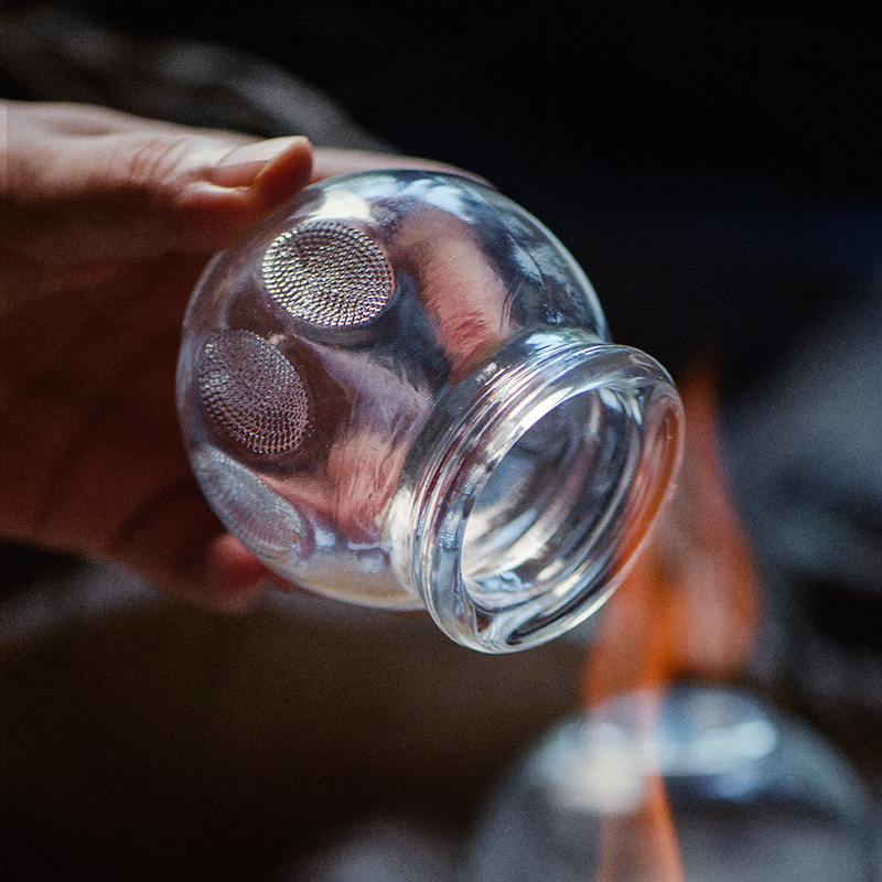 厂家气罐真空拔罐器家用套装吸湿美容院玻璃火罐拔火罐加厚4号5号