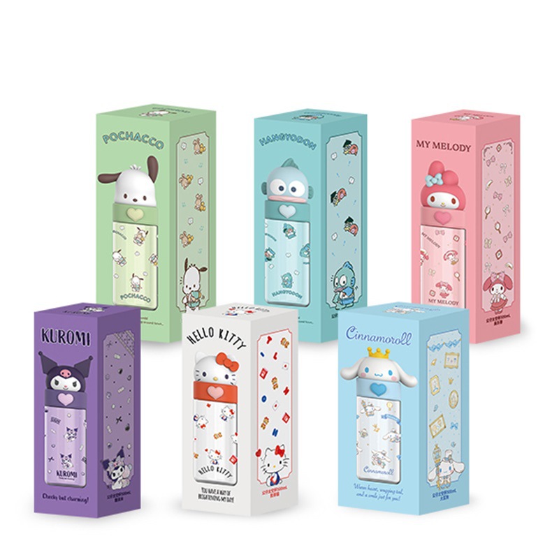 Genuine Ip Cartoon Sanrio Series Doll Sports Bottle 500ml Portable Direct Drink Plastic Cup