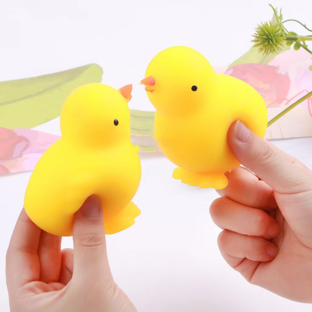 squeezing toy pressure reduction toy cute chick slow rebound stress relief internet celebrity same style children‘s hand pinch gift