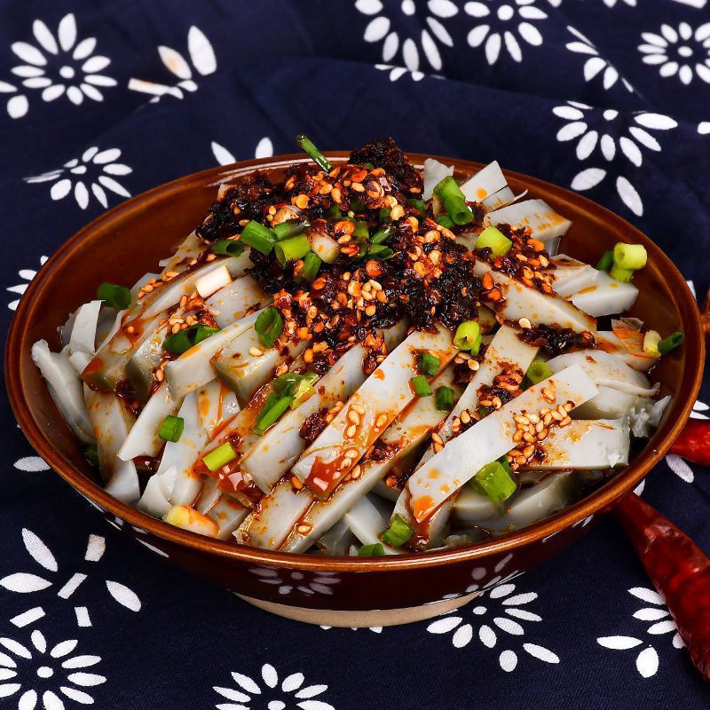 遵义鸭溪凉皮凉粉面豌豆凉粉即食贵州特产小吃手工蚕豆胡豆凉粉