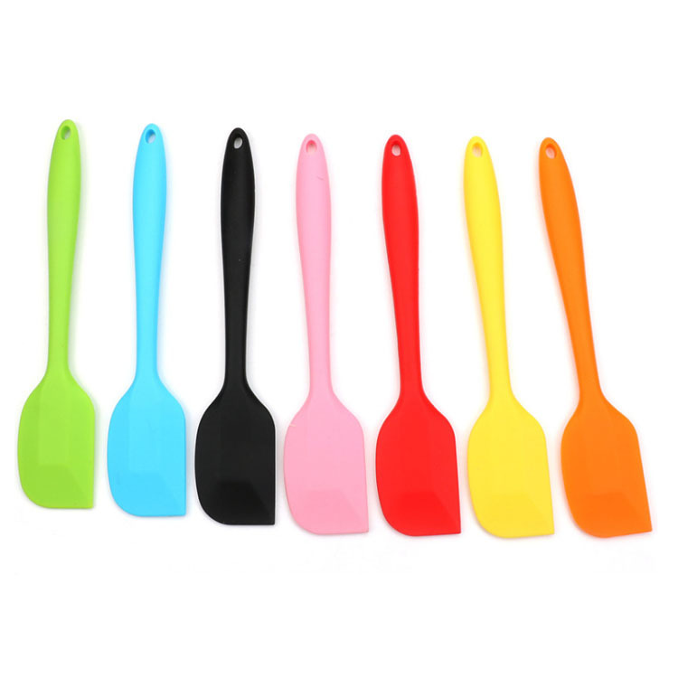 Spot Large Integrated Silicone Scraper Cake Cream Scraper Butter Butter Scraper Baking Tool Kitchen Utensils