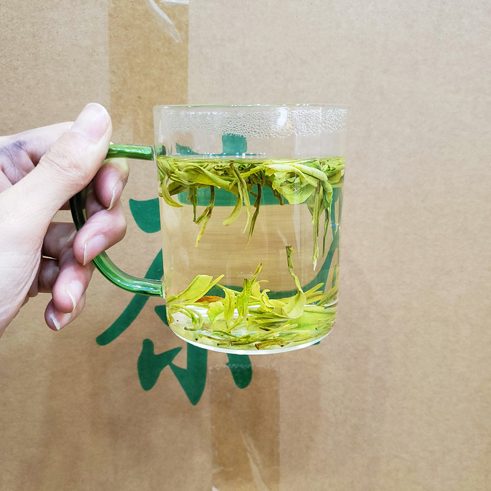 2021雨前白茶新茶叶高山绿茶批发散装货源白化度高浓香耐泡型毛峰