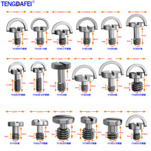 快拆转换螺丝C环1/4英制3/8三脚架云台相机快装板接口摄影器材tdf