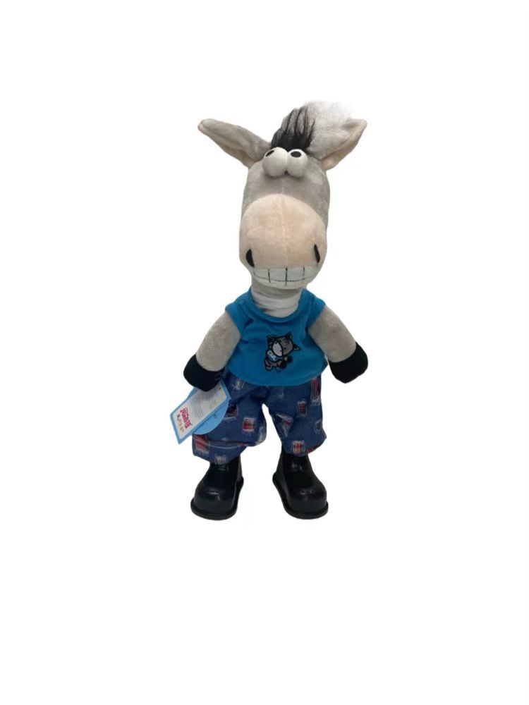 Electric Head-Shaking Donkey Can Sing, Dance, Learn to Speak Little Donkey Crazy Funny Swing Donkey Boys and Girls Children's Toys